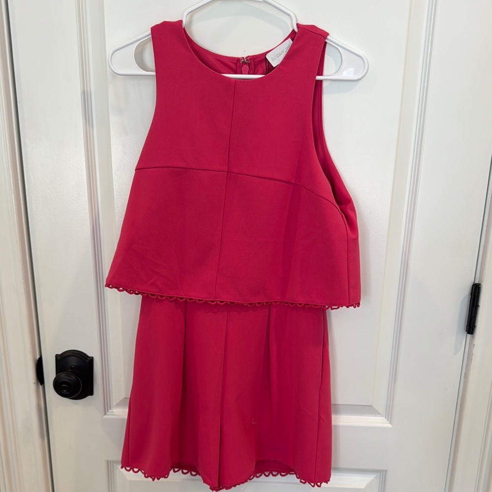 Chic Pink Sleeveless Dress